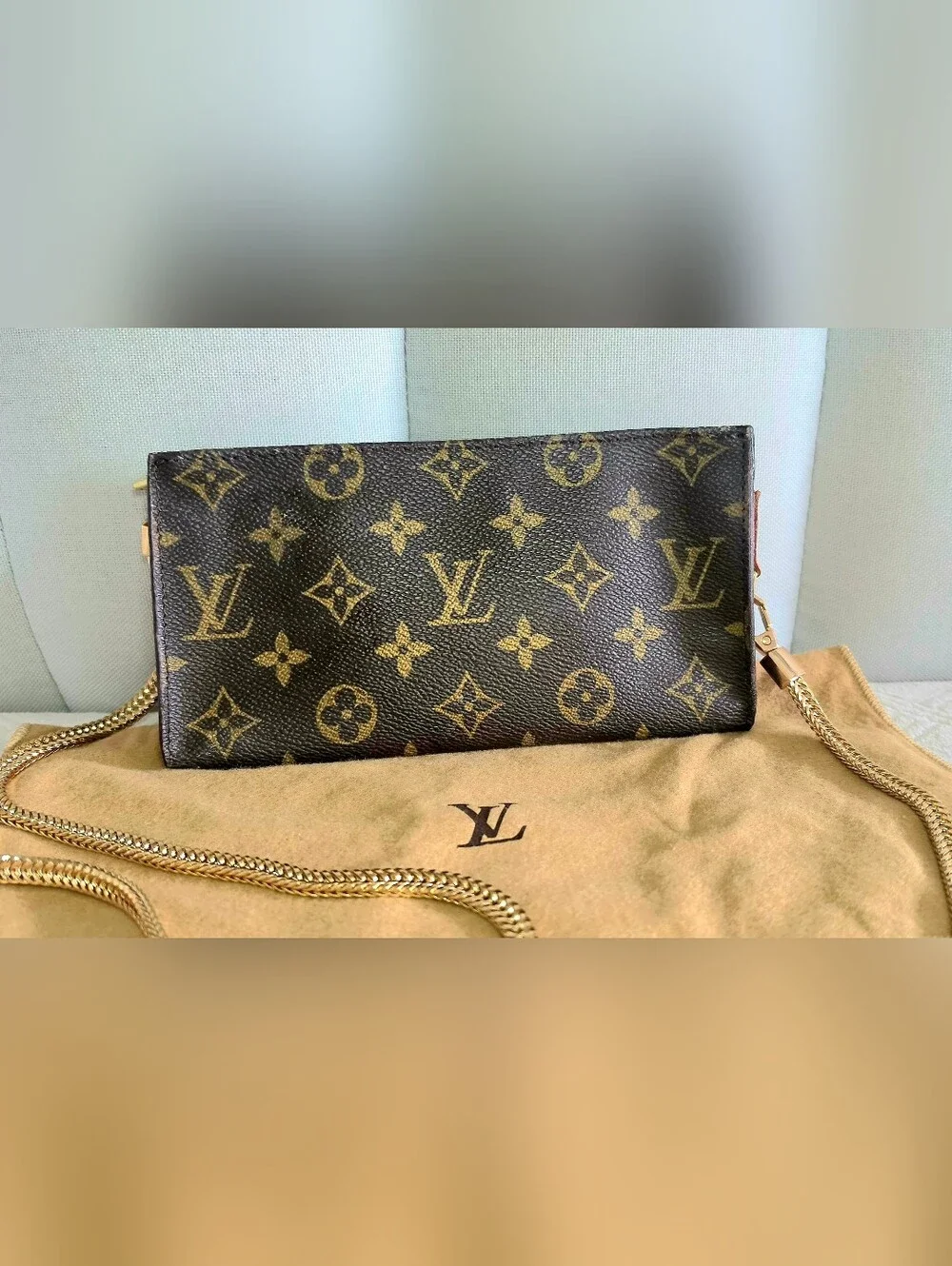 Authentic Louis Vuitton Monogram Pouch
